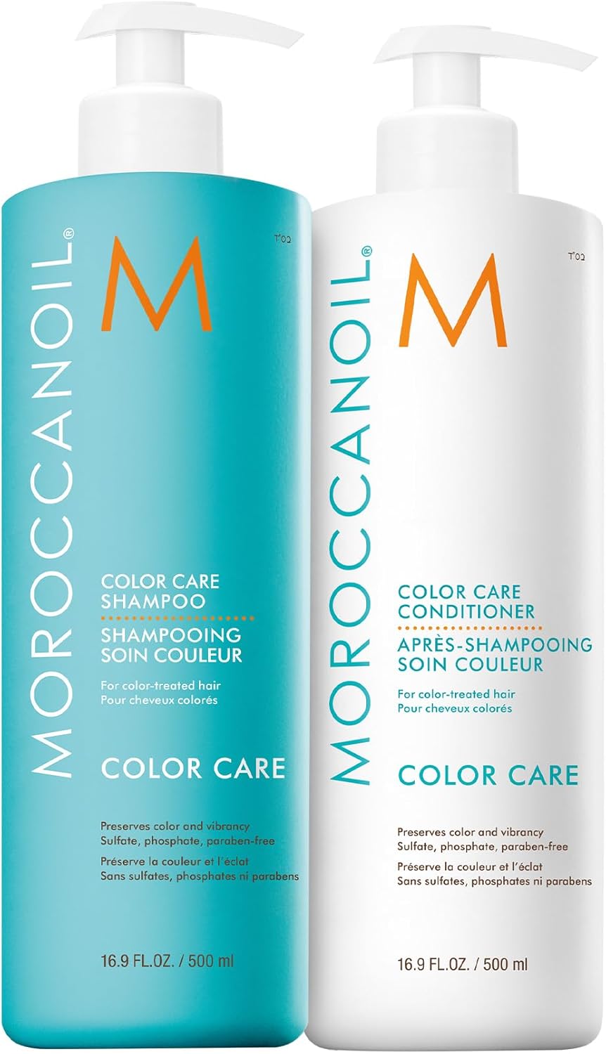 Halvlitersset av Moroccanoil Color Care Schampoo & Conditioner