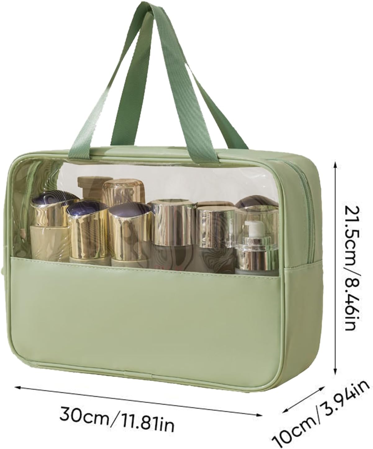 Large Capacity Travel Cosmetic Bag, Waterproof Toiletry Organizer, Lightweight Makeup Storage Pouch, Portable Bathroom Essentials Holder Ideal for Men & Women, Travel, Home, Gym