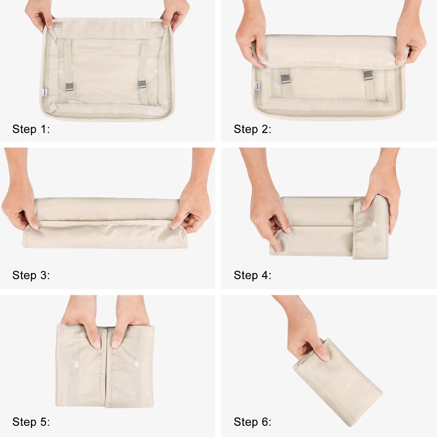 MURISE 8-Piece Packing Cubes, Clothes Bags, Travel Bag Organizer for Holiday and Travel, Packing Cube Travel Cubes, Travel Organization System