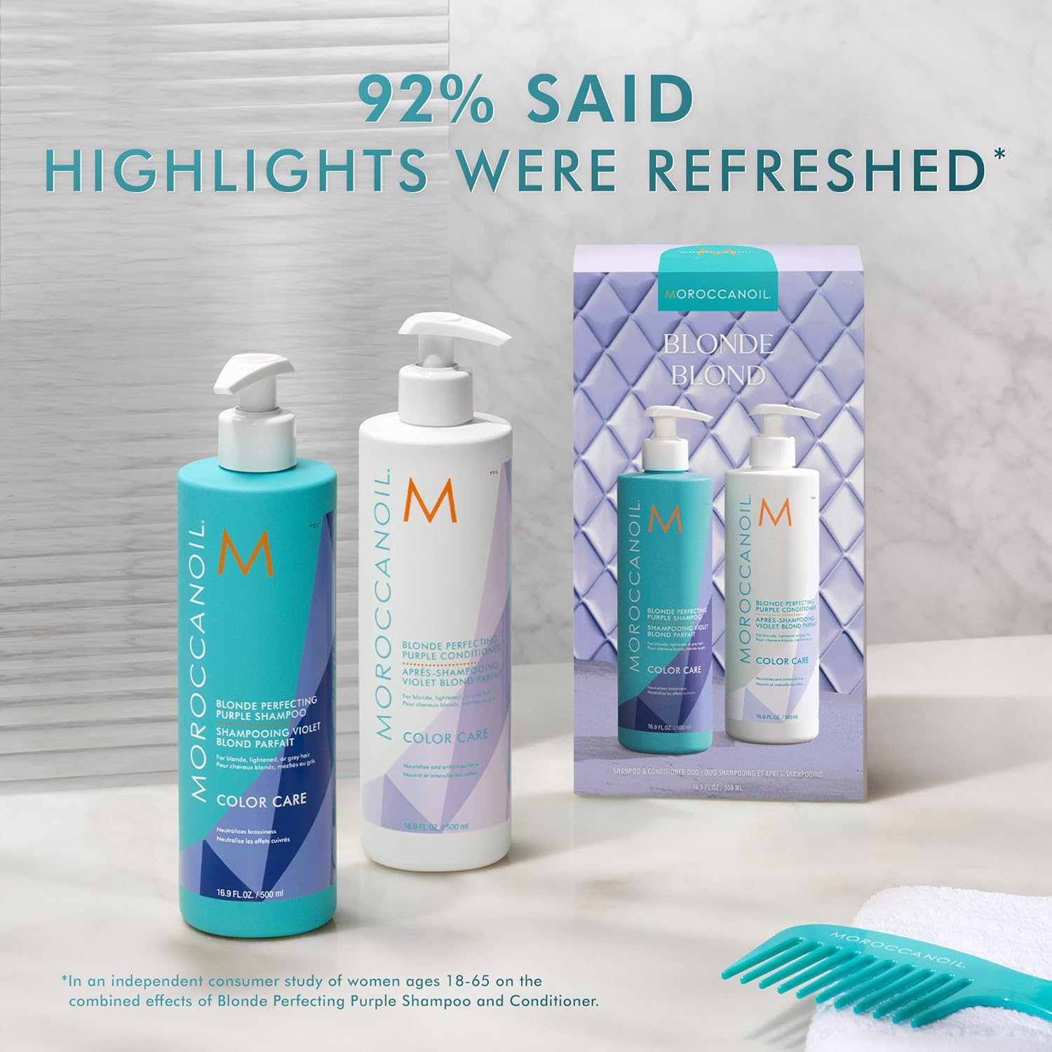Moroccanoil Schampo och balsam set