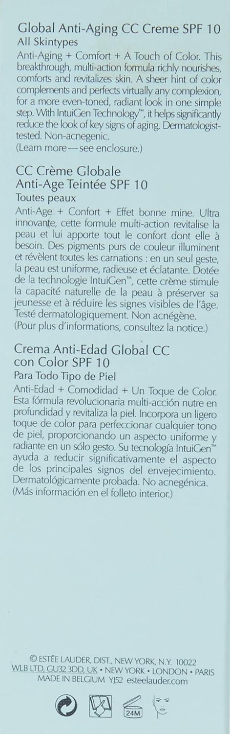 Estee Lauder, Revitalizing Supreme Cc Creme Spf10 30 Ml, Antiålderkräm, Mångfärgad, U, Kvinna
