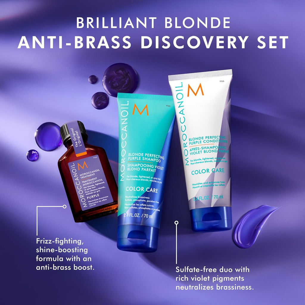 Moroccanoil Moroccanoil Briljant blond behandling antibländning koppar - upptäcktsbox