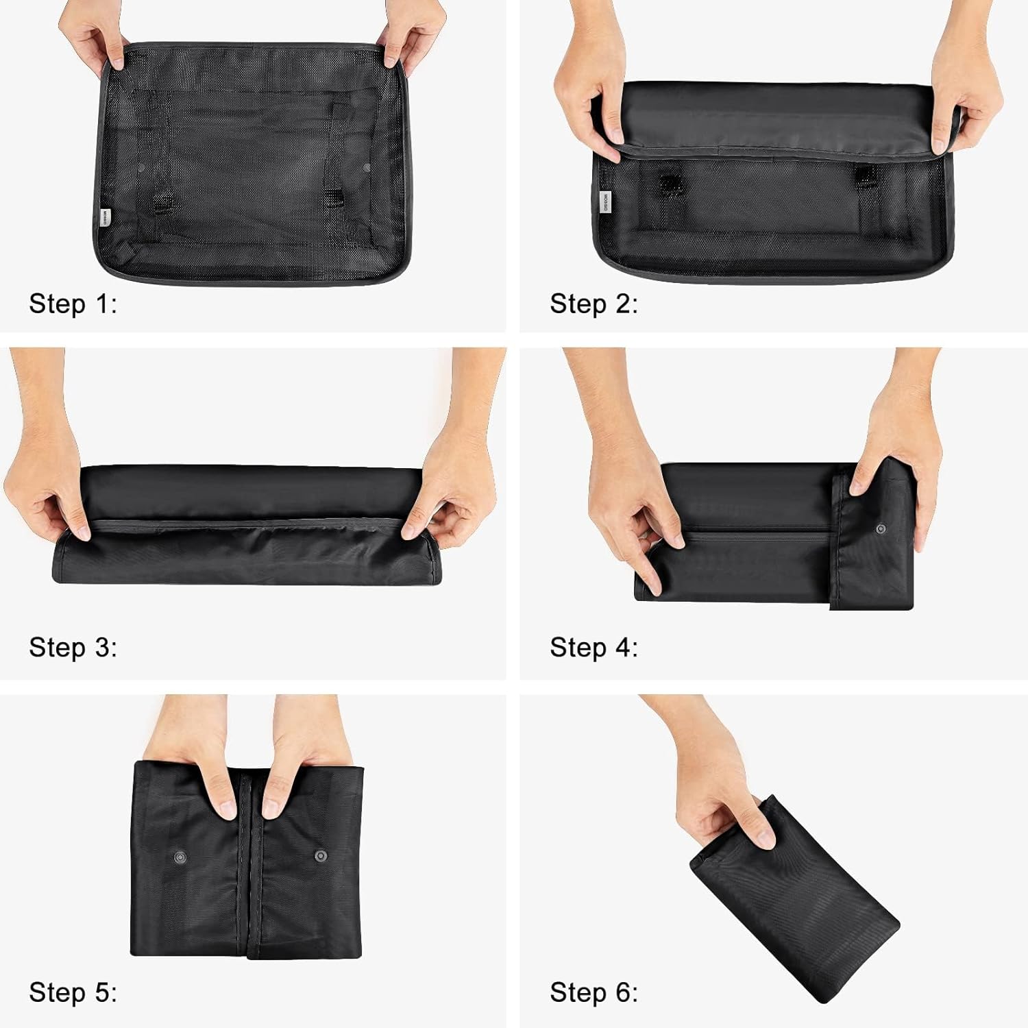 MURISE 8-Piece Packing Cubes, Clothes Bags, Travel Bag Organizer for Holiday and Travel, Packing Cube Travel Cubes, Travel Organization System