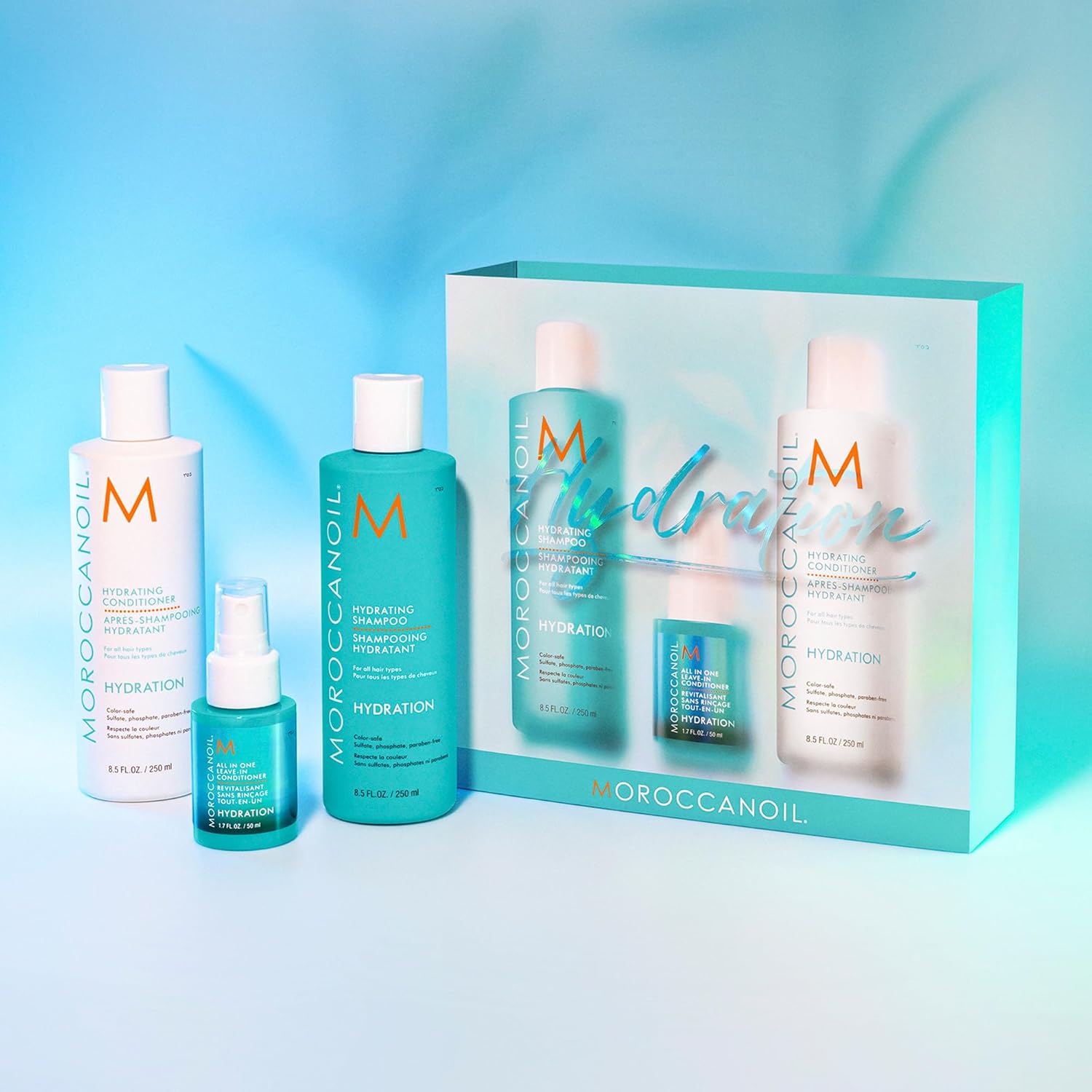 Moroccanoil hårvårdslåda - återfuktning
