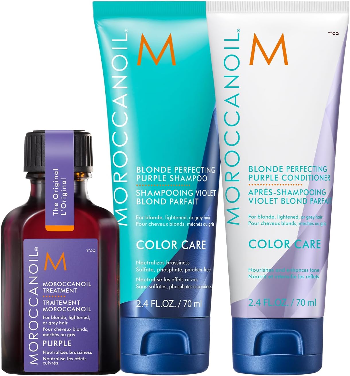 Moroccanoil Moroccanoil Briljant blond behandling antibländning koppar - upptäcktsbox