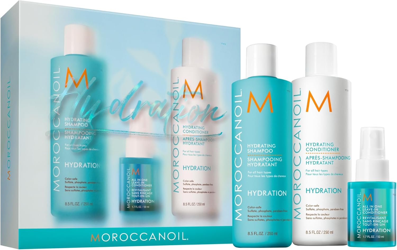 Moroccanoil hårvårdslåda - återfuktning