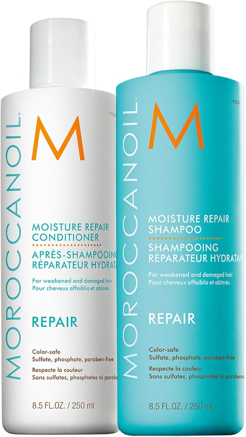 Moroccanoil Moisture Repair Conditioner, 250ml & Moroccanoil Moisture Repair Shampoo, 250ml