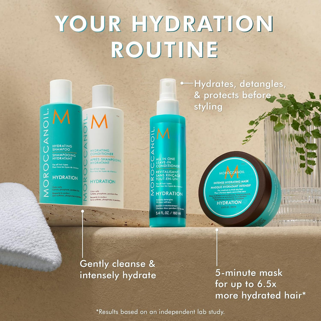Moroccanoil Hydrating Shampoo, 250ml & Moroccanoil Hydrating Conditioner, 250ml