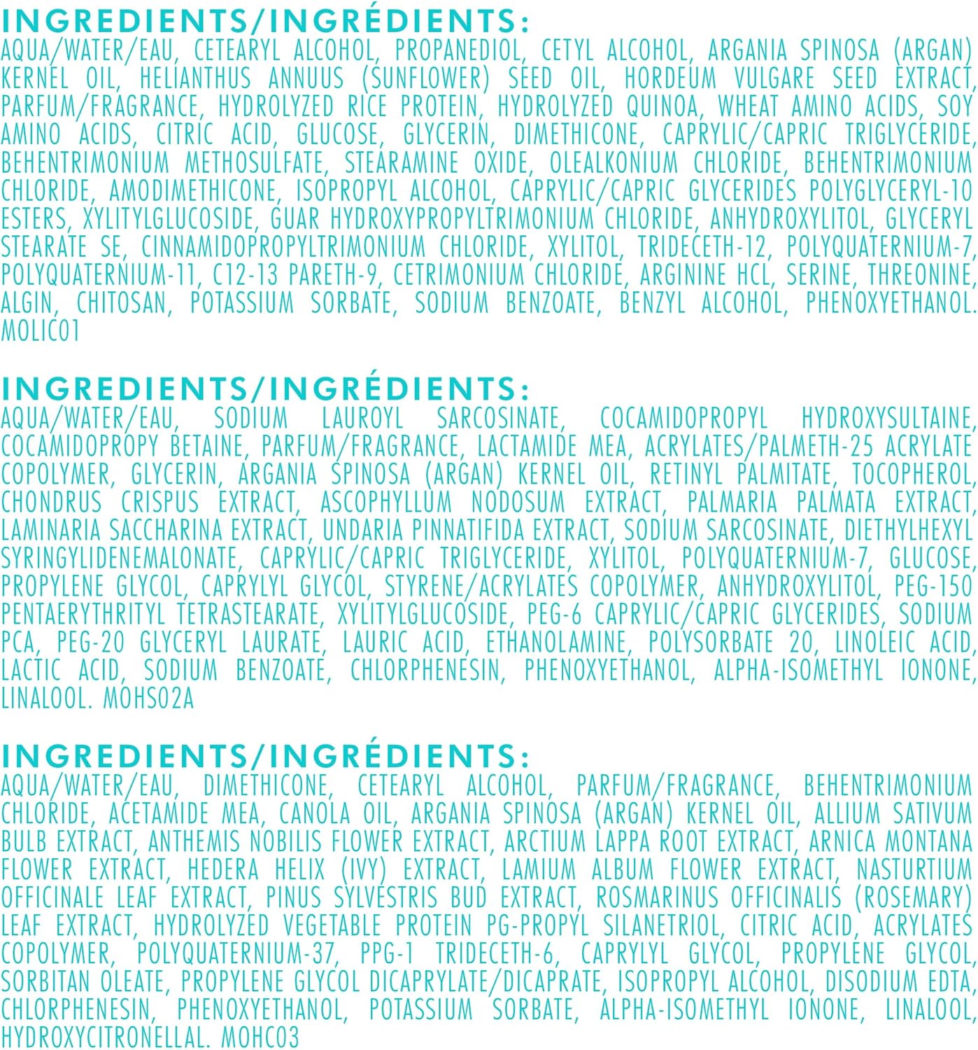 Moroccanoil hårvårdslåda - återfuktning